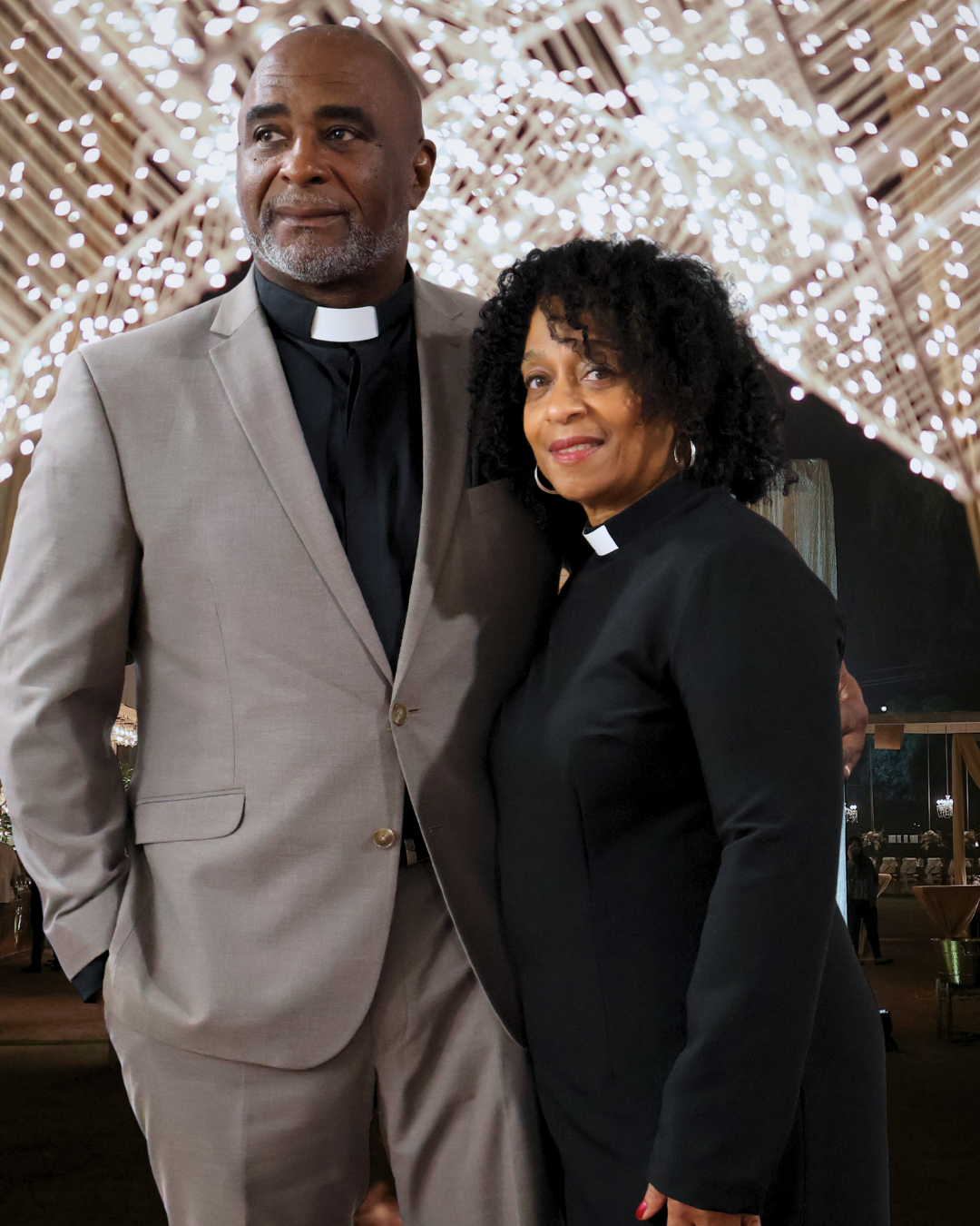 Editorial couple portrait